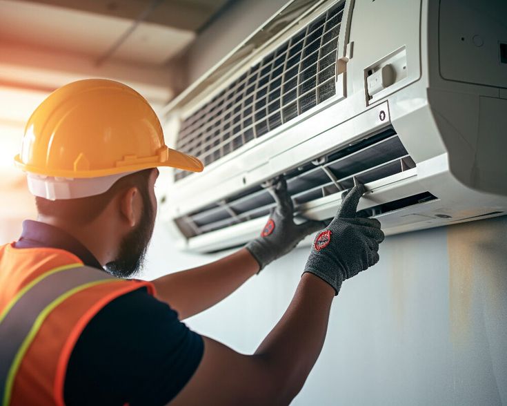 Valencia HVAC Repair technicians at work in Valencia